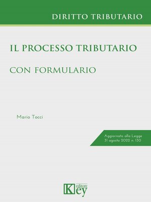 cover image of Il processo tributario